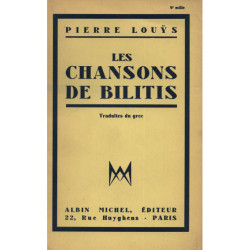 LES CHANSONS DE BILITIS