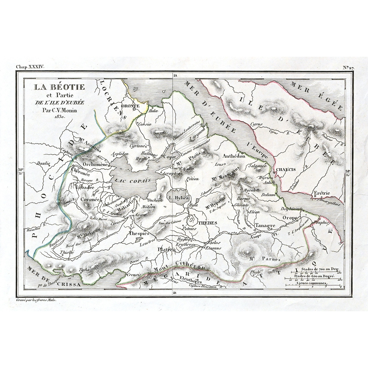 La Beotie, Monin, 1830