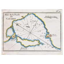 Plan de la Rade de Navarin 1804
