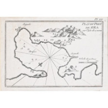 Plan du Port de Zea, Roux, 1804
