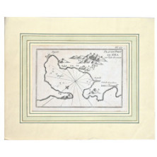 Plan du Port de Zea, Roux, 1804