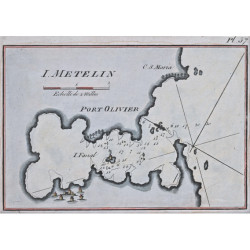 Port Olivier, Metelin, Roux 1804