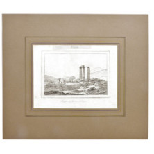 Νεμέα. Ο Ναός του Δία, 1820