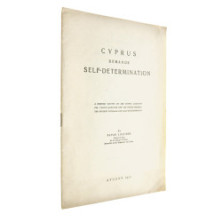 Cyprus Demands Self-Determination