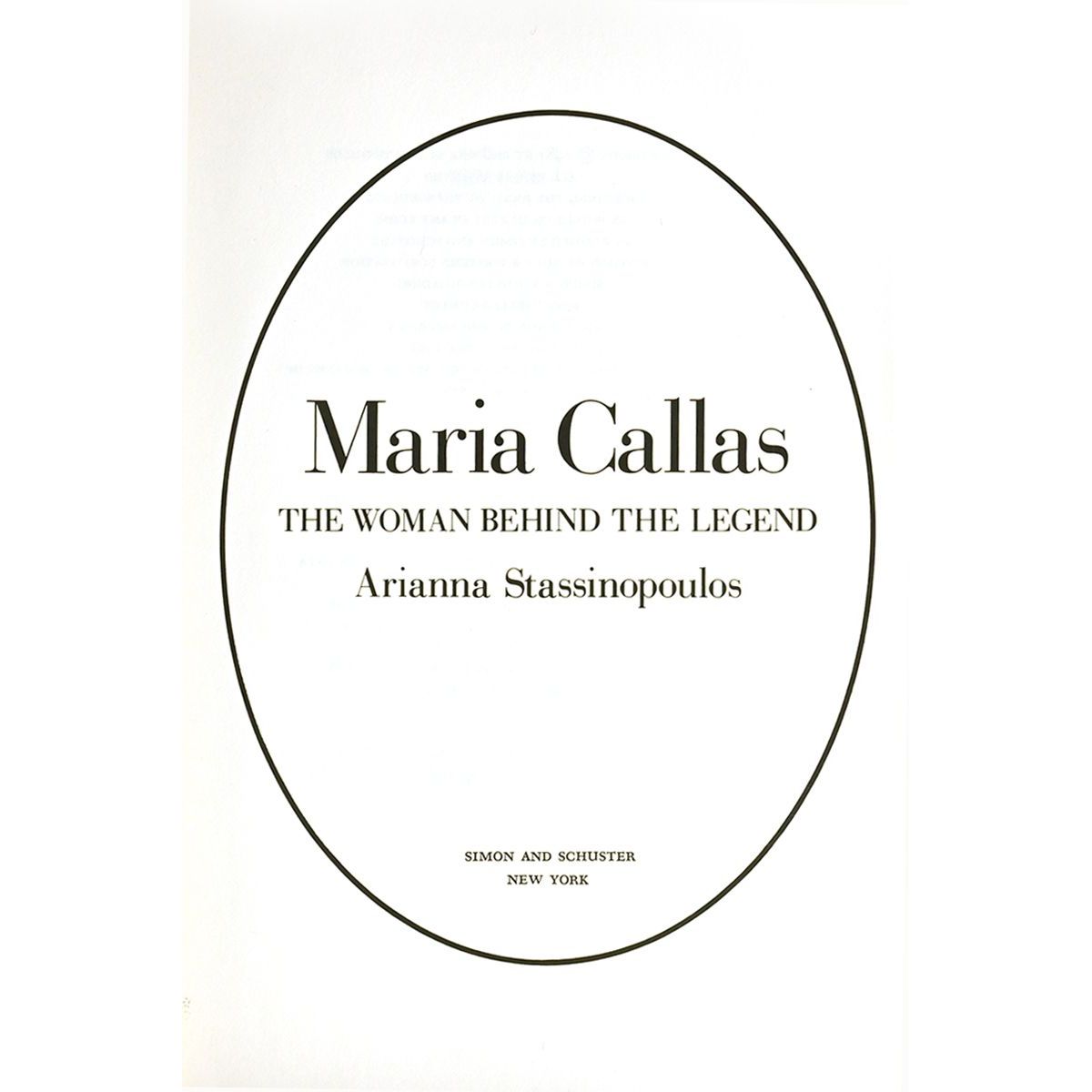 Maria Callas The Woman Behind the Legend