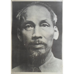 Ho Chi Minh, χάρτινη αφίσα.